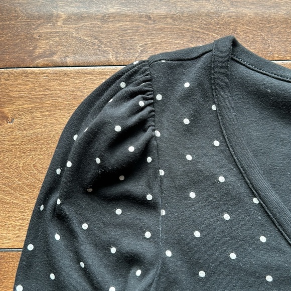 GAP Black White Polka Dot Cardigan - Picture 4 of 5